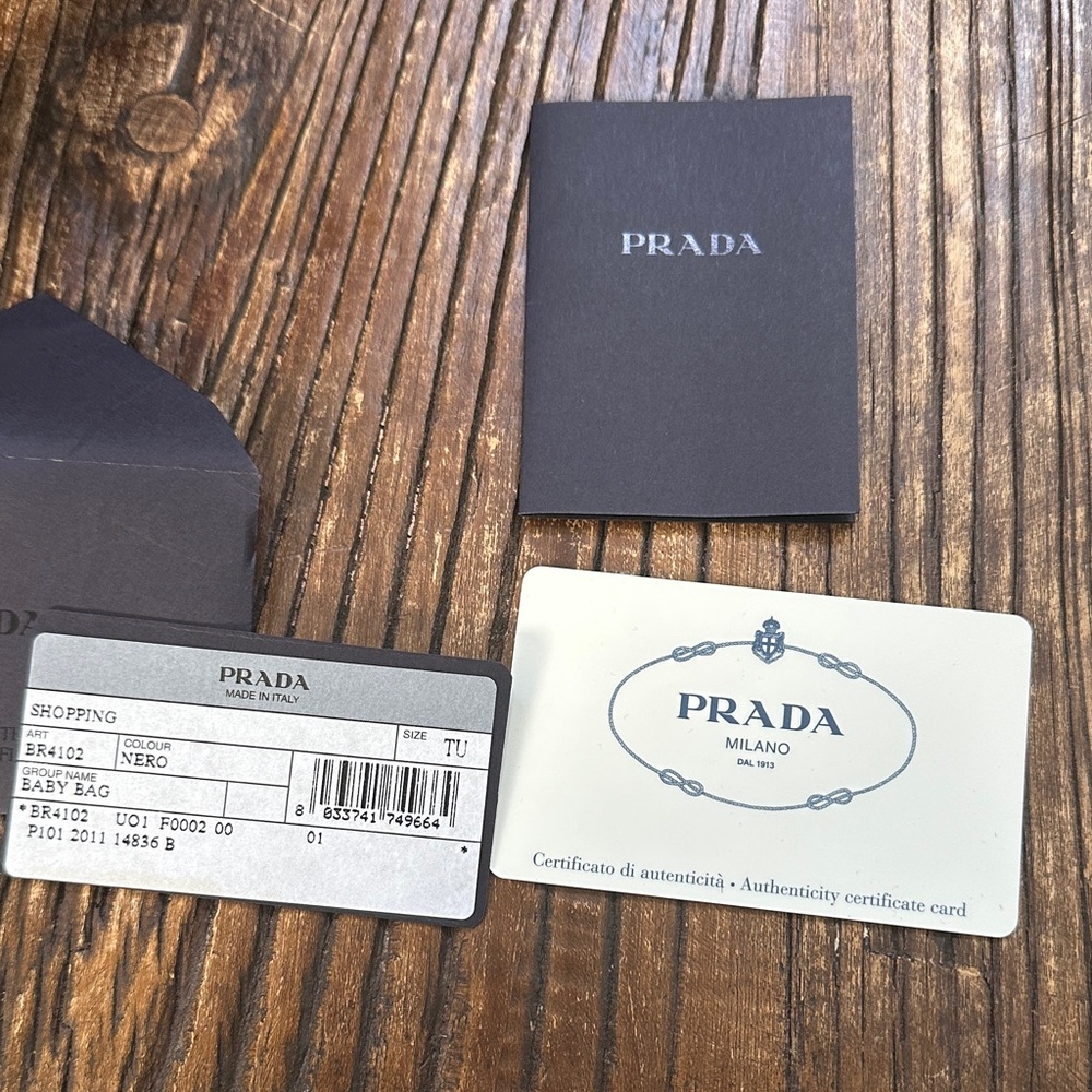 Prada Black Re-Nylon Messenger Bag - Picture 9 of 11